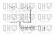 Комплект тормозных колодок QUINTON HAZELL BP652