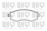 Комплект тормозных колодок QUINTON HAZELL BP682