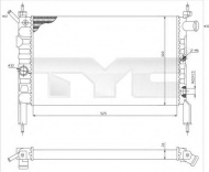 Теплообменник TYC 725-0018
