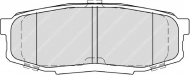 Комплект тормозных колодок FERODO FDB4230