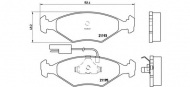 Комплект тормозных колодок BREMBO P 23 039