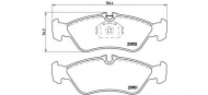 Комплект тормозных колодок BREMBO P 50 082