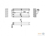 Испаритель HELLA 8FV 351 330-131