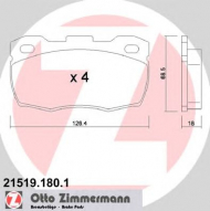 Комплект тормозных колодок ZIMMERMANN 21519.180.1