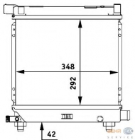 Теплообменник HELLA 8MK 376 710-631