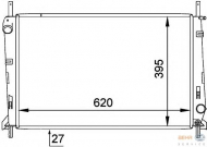 Теплообменник HELLA 8MK 376 720-311