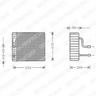 Испаритель DELPHI TSP0525126