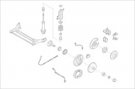 Подвеска колеса DELPHI AUDI-01401-R