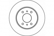 Тормозной диск HELLA 8DD 355 110-661