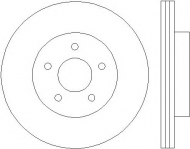 Тормозной диск HELLA 8DD 355 115-581