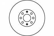 Тормозной диск HELLA 8DD 355 112-591