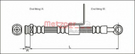 Шлангопровод METZGER 4110430