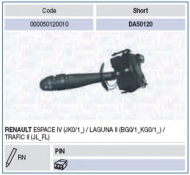 Переключатель MAGNETI MARELLI 000050120010