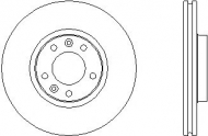 Тормозной диск HELLA 8DD 355 107-861