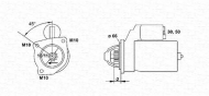 Стартер MAGNETI MARELLI 943251127010