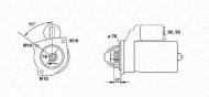 Стартер MAGNETI MARELLI 943251689010