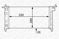 Теплообменник MAGNETI MARELLI 350213122900