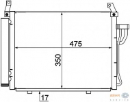 Конденсатор BEHR HELLA SERVICE 8FC 351 001-211