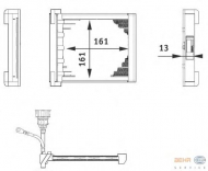 Теплообменник BEHR HELLA SERVICE 6ZT 351 080-211