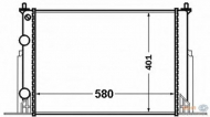Теплообменник BEHR HELLA SERVICE 8MK 376 767-731