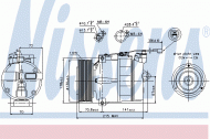 Компрессор NISSENS 89028
