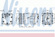 Компрессор NISSENS 89160