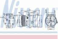 Компрессор NISSENS 89281
