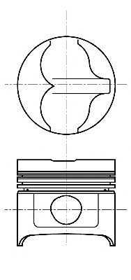 Поршень AE A350562 STD