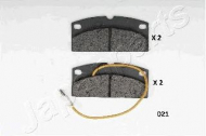 Комплект тормозных колодок JAPANPARTS PA-021AF