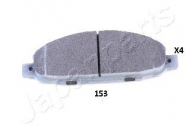 Комплект тормозных колодок JAPANPARTS PA-153AF