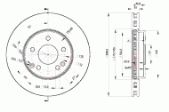 Тормозной диск ICER 78BD0410