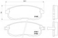 Комплект тормозных колодок PAGID T3009