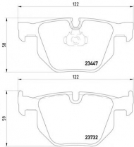 Комплект тормозных колодок PAGID T1771