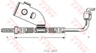 Шлангопровод TRW PHD342