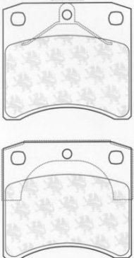 Комплект тормозных колодок QH Benelux BP978
