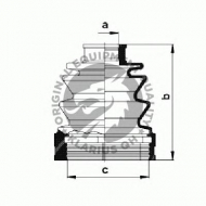 Комплект пыльника QH Benelux QJB272