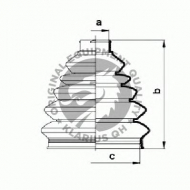 Комплект пыльника QH Benelux QJB834