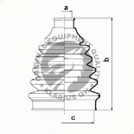 Комплект пыльника QH Benelux QJB803