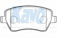 Комплект тормозных колодок KAVO PARTS BP-6570