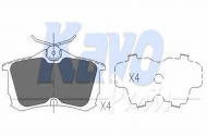 Комплект тормозных колодок KAVO PARTS KBP-2011