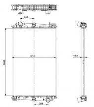 Теплообменник NRF 519600