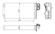 Теплообменник NRF 58036