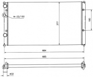 Теплообменник NRF 58093