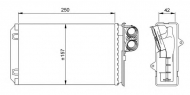 Теплообменник NRF 58629