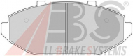 Комплект тормозных колодок A.B.S. 38748