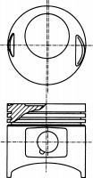 Поршень NÜRAL 87-179500-00