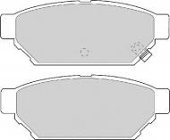 Комплект тормозных колодок NECTO FD6827A
