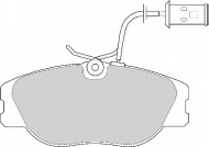 Комплект тормозных колодок NECTO FD6243A