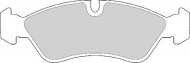 Комплект тормозных колодок NECTO FD6277A