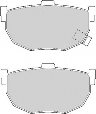 Комплект тормозных колодок NECTO FD6564A